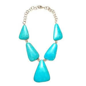 Turquoise and Silver Necklace